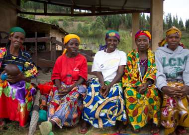 Women coffee growers in Burundi
