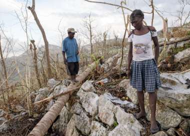 Plantations in Haiti destroyed by storms