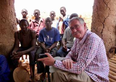 Bishop Trevor Williams visits Christian Aid beneficiaries in Malawi 