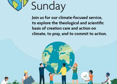 Organise a Climate Sunday service