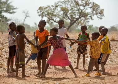 Photo of children playing 