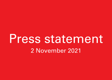 Christian Aid Ireland Press Statement for the 2nd of November 2021